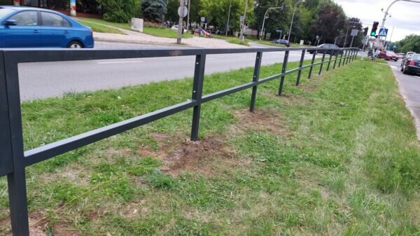 Nowe barierki pojawiły się w Olsztynie