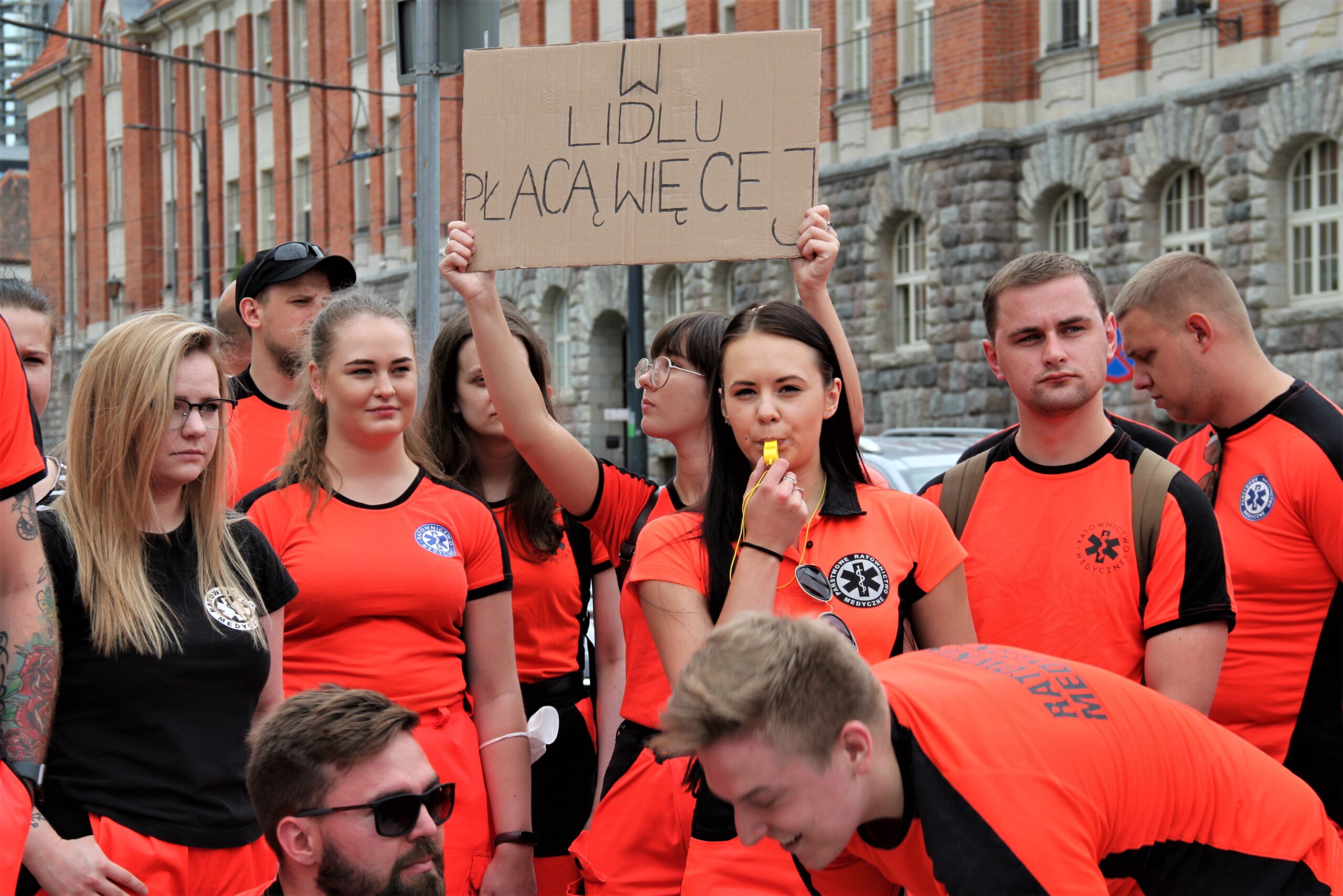 protest ratowników medycznych