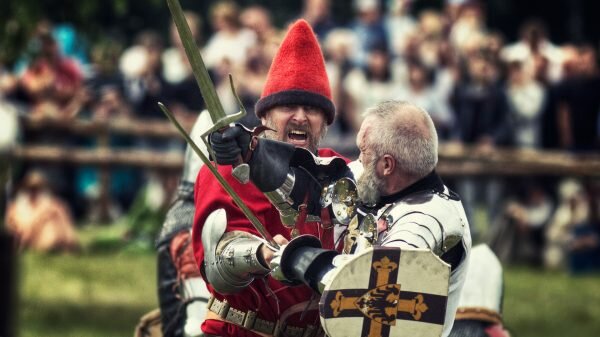 inscenizacja bitwy pod grunwaldem