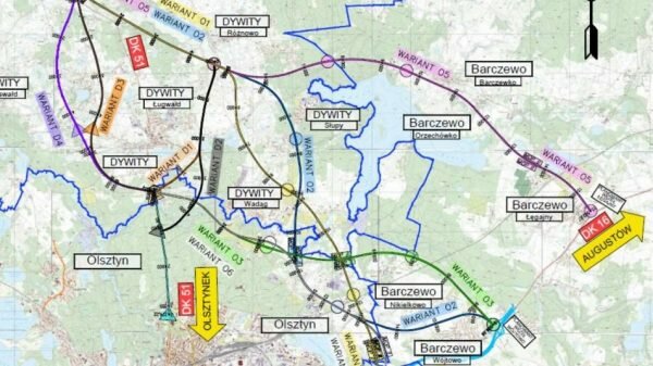 północna obwodnica Olsztyna