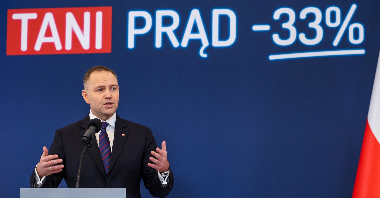 Prezydent Polski przedstawia projekt ustawy obniżającej rachunki gospodarstw domowych za prąd o 33%